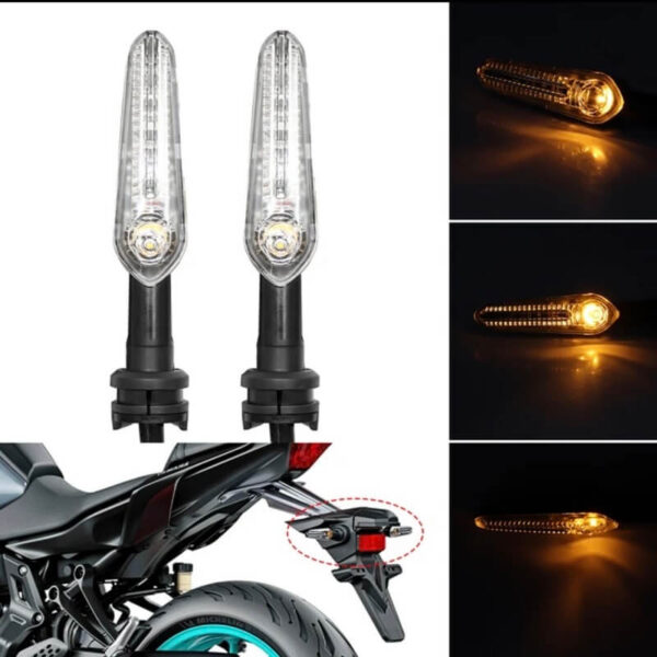 Paire de Clignotants Yamaha MT07 Tracer 700 2014 2015 2016 2017 2018 2019 2020 2021 2022 2023 2024