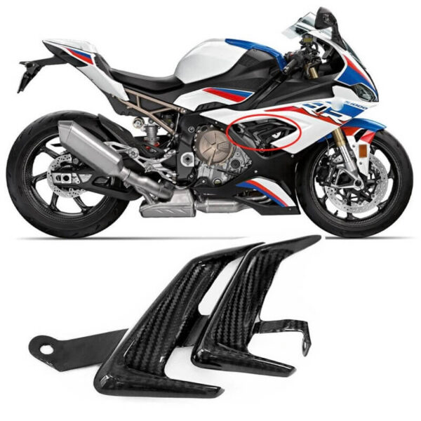 Petit panneau latéral gauche et droit bmw s1000rr mod 2019 2020 2021 2022 2023