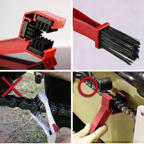 Brosse de Nettoyage pour Chaîne Moto Neuf