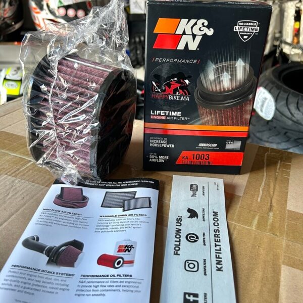 Filtre K&N Performance Original Kawasaki Z750 maroc