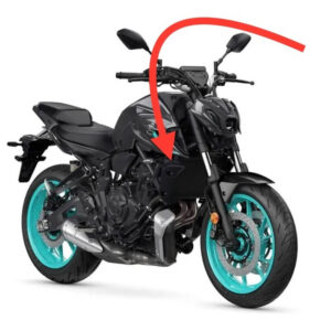 Caches de Radiateur Yamaha MT-07 Phase 3