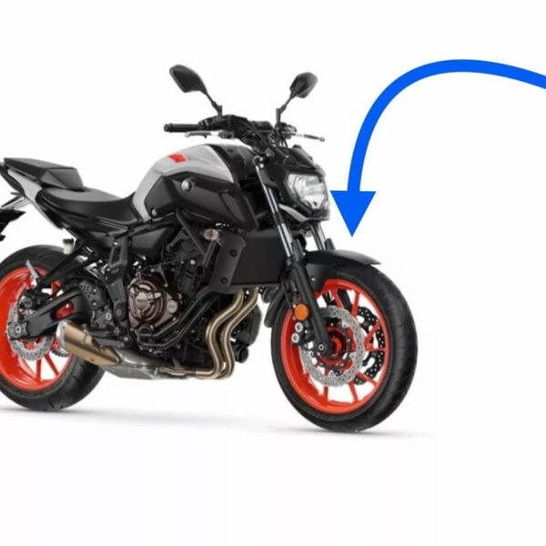 Garde-Boue Avant Yamaha MT-07 Phase 2 Neuf
