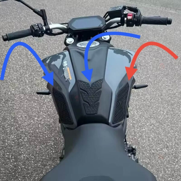 Stickers Réservoir Yamaha MT-07 Phase 3