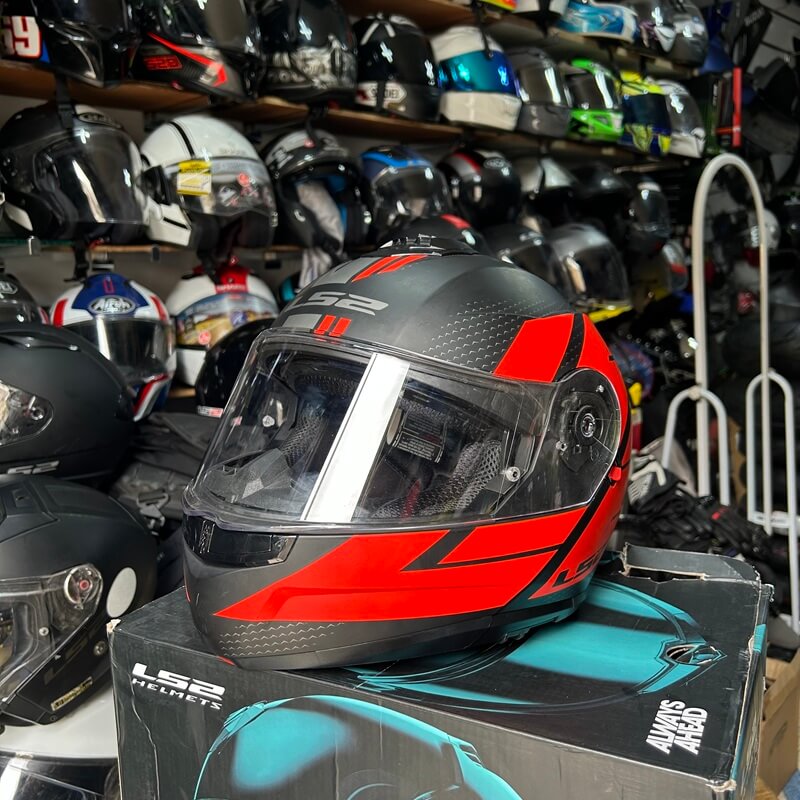 Casque LS2 FF908 Strobe II Modulable casablanca