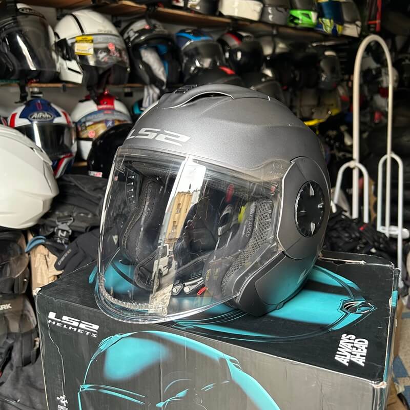 Casque LS2 OF570 Verso Jet casablanca