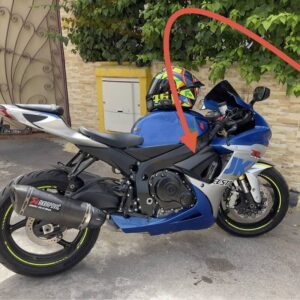 Caches Latéraux GSX-R 600 750 2018-2026