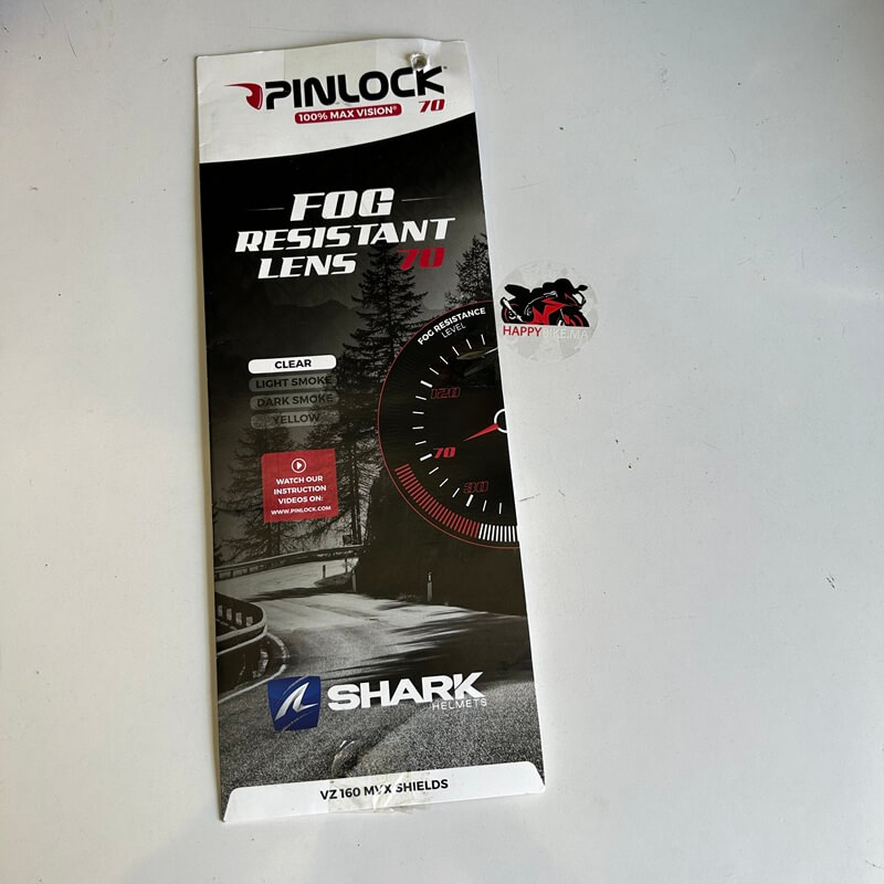 Pinlock Anti-Buée Shark Skwal