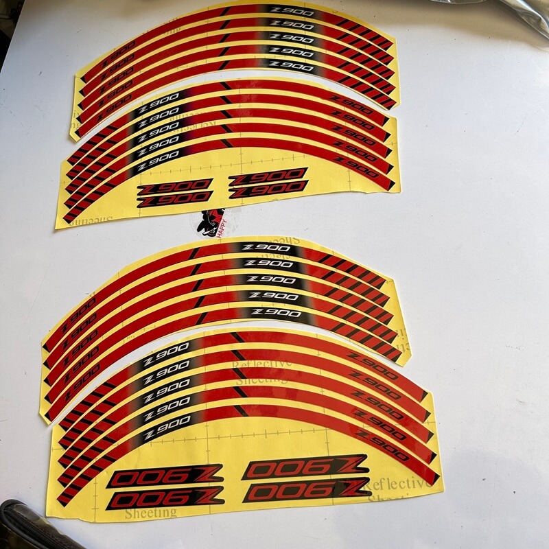 Stickers Jantes Kawasaki Z900 2017-2026