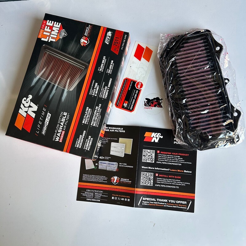Filtre à Air K&N GSX-R 600 750 2018-2026 maroc